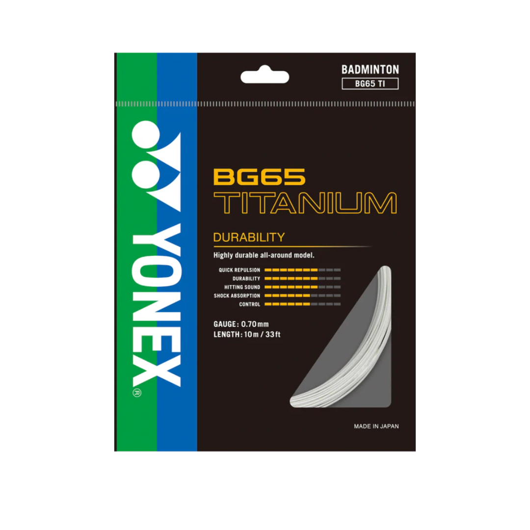 BADMINTON STRINGS BG65TI