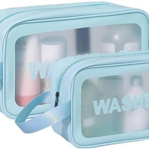 Flywind Premium Makeup Pouches Set for Women Waterproof...