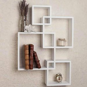 Annu Handicraft 0051 Wooden Wall Shelf