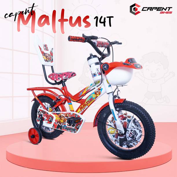 CAPENT Maltus Red 14" cycle for kids 3 years to 5 years...