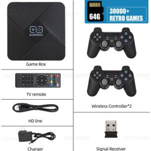 lightgaming WiFi G5 ANDROID VIDEO GAME TV Box Console 4...