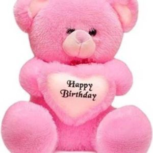 AV Toys Happy Birthday pink Teddy bear 2 feet - 60 cm
