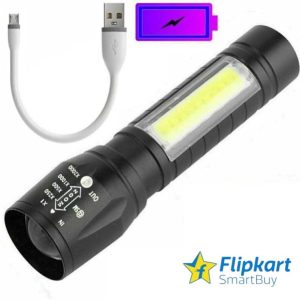 Flipkart SmartBuy Led Flashlight Rechargeable USB Mini ...