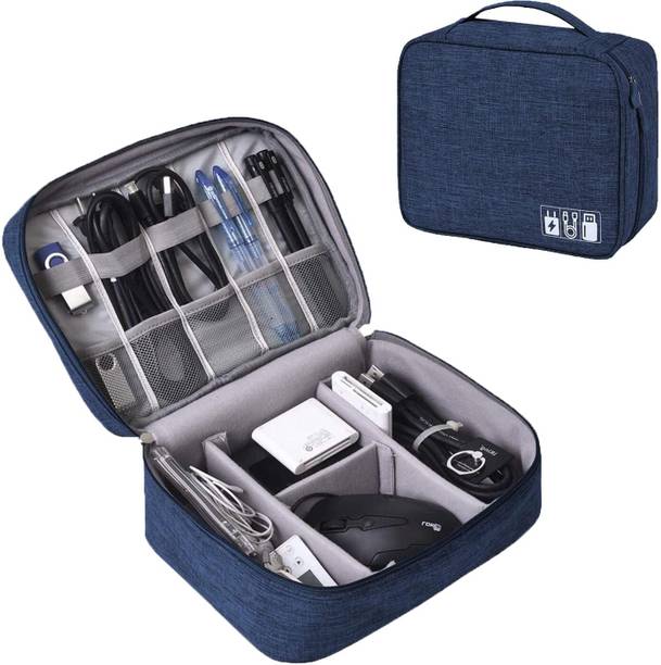 PINZOR Electronics Accessories Organizer Bag Travel Gad...