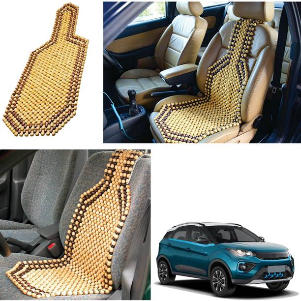 Peepsstore Wooden Car Seat Cover For Tata Nexon