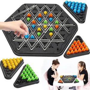 ARIZON Triggle Rubber Band Triangle Chess –Strategic Ch...