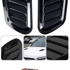 monolive Waterproof Universal Black Shine Air Scoop Bon...