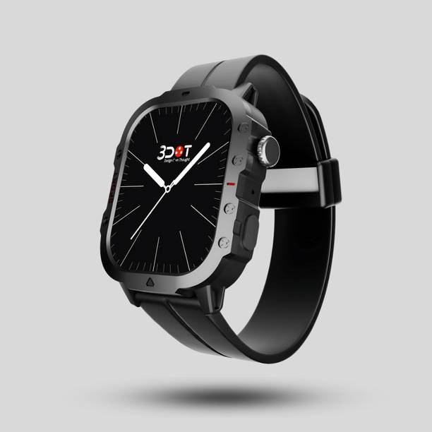 3dot Curio Pro 2.01" Smartwatch with BT Calling & AI As...