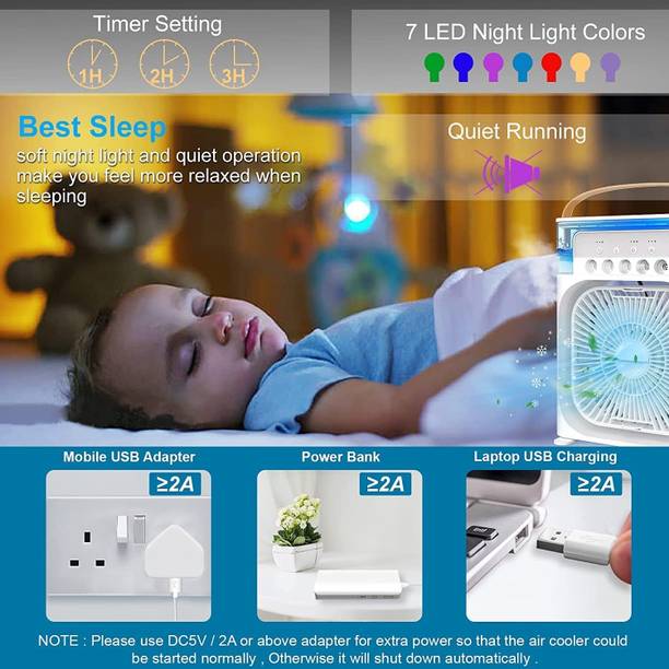 IMMUTABLE Cooling big 24x7 eMall Big Portable Mist Fan ...