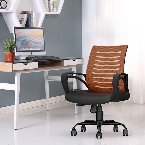 CELLBELL Desire C104 Mid Back Comfortable Fabric Office...