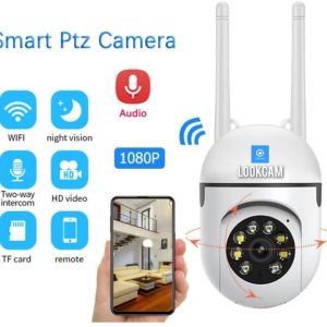 lookcam HD Wi-fi Wireless IP CCTV Light Vision Viewing ...