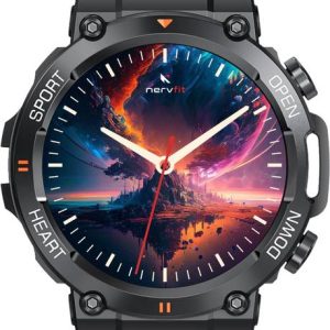 Nervfit Kinetic Pro Sports Smart watch 1.39" NervX Supe...