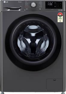 LG 9 kg with Wi-Fi EnabledAI Direct Drive Technology Fully Automatic Front Load Washing Machine with I...