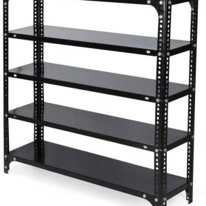 Flipkart SmartBuy Slotted Angle CRC Sheet 5 Shelves Mul...