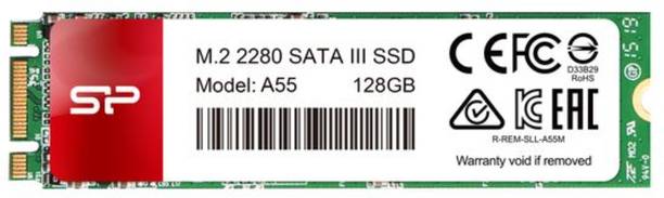 Silicon Power M.2 2280 A55 128 GB Desktop Black M.2 Int...
