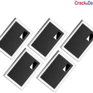 CrackaDeal High Quality | Pack of 5 |Steel Leather Blac...