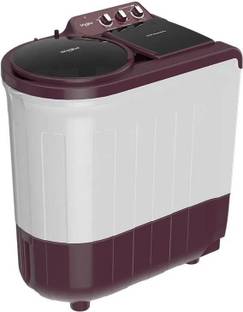 Whirlpool 7 kg Semi Automatic Top Load Washing Machine with In-built Heater Red