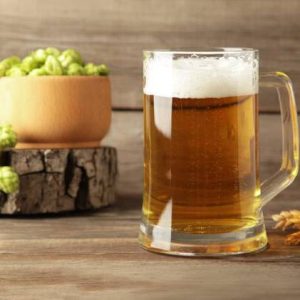 TINSUHG Clear Large Beer Mugs, Gift for Men, With Handl...