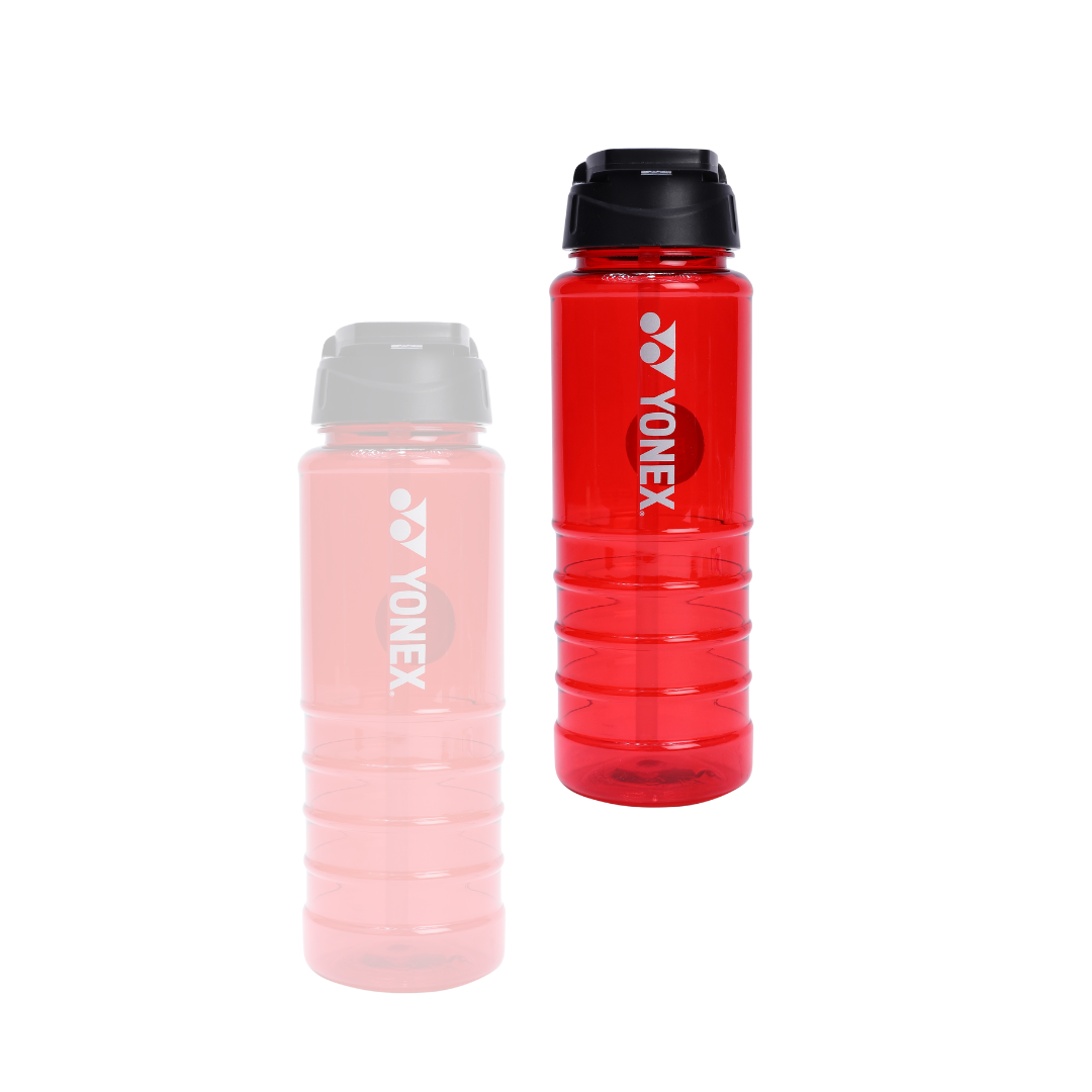 WATER BOTTLE CLEAR RED