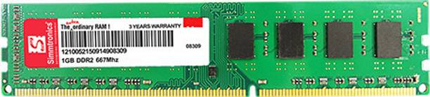 Simmtronics DESKTOP RAM DDR2 1 GB (Single Channel) PC (...