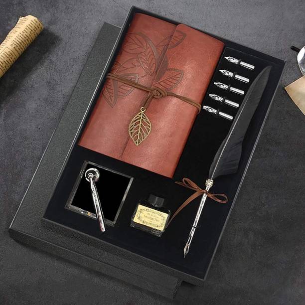 Levin Calligraphy Pen Set dip Luxury Feather Pen and In...