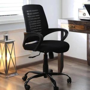 PP FURNITURE Ergonomic Mid Back Comfortable mesh office...