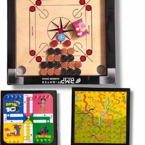 RAS Sports Carrom Board small size , for kids, wooden l...