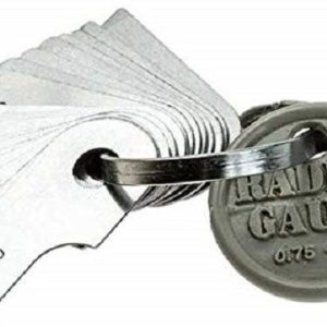 Jaibros radius gauge ring type 0.75 TO 5 MM 18 leaves R...