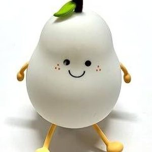 ZONOXO Silicone Cute Lamp for Nightstand Pear Night Lig...