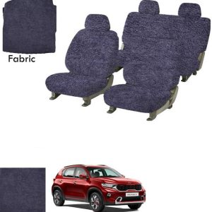 Crokrok Fabric Car Seat Cover For Kia Sonet