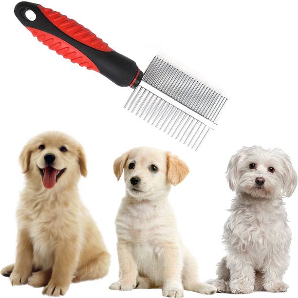 Jainsons Pet Products Dog Grooming Comb for Removes Tan...