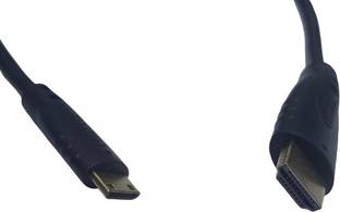 TERABYTE HDMI Cable 1 m 1 Meter Mini-HDMI (Not Micro HDMI) to HDMI Cable - (Latest Standard) High Spee...