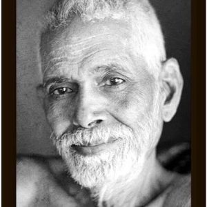 AARTKALA Sri Ramana Maharshi B&W Portrait Photo Frame D...