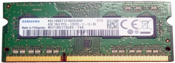 Samsung OEM DDR3 4 GB (Dual Channel) Laptop (PC3L-12800...