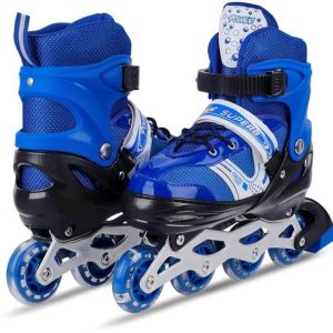 galaxy hi tech Size Adjustable PU Wheels Aluminum-Alloy...