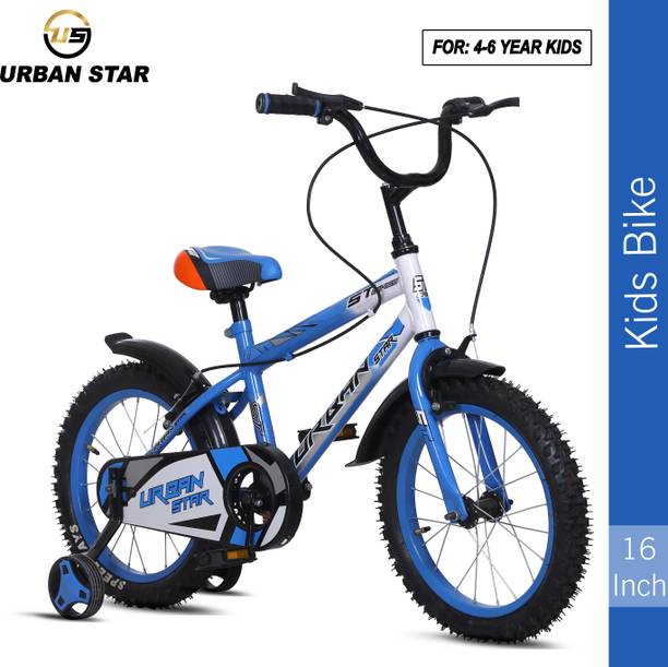 Urban Star 16T BMX | Tube Tyre | 4-7 Years Kids | Premi...
