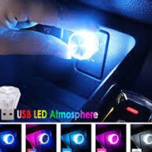 IIVAAs Diamond shape Car Mini USB LED Environmental Lig...