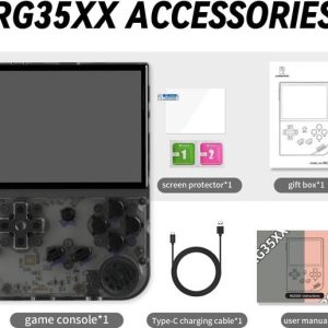 EXtreme RG35XX Retro Handheld Game Console 64 GB with 3...