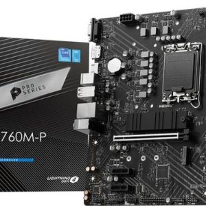 MSI PRO B760M-P I m-ATX I Socket LGA 1700 I DDR4 Gaming...