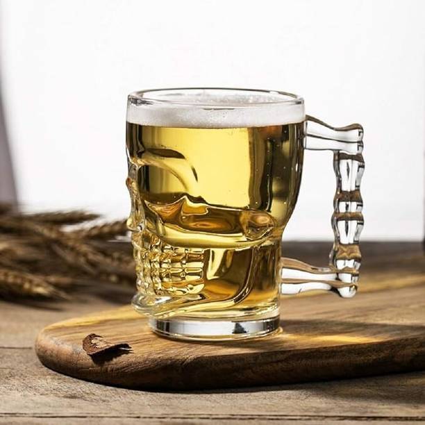 VM PARTNER (Pack of 3) Large human Skull shaped Beer Mu...