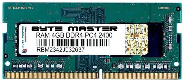 BYTE MASTER DDR4 DDR4 4 GB (Dual Channel) Laptop (RAM 4...