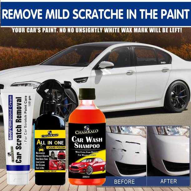 chamkalo Car Care Kit Contains Scratch Removal With Sha...