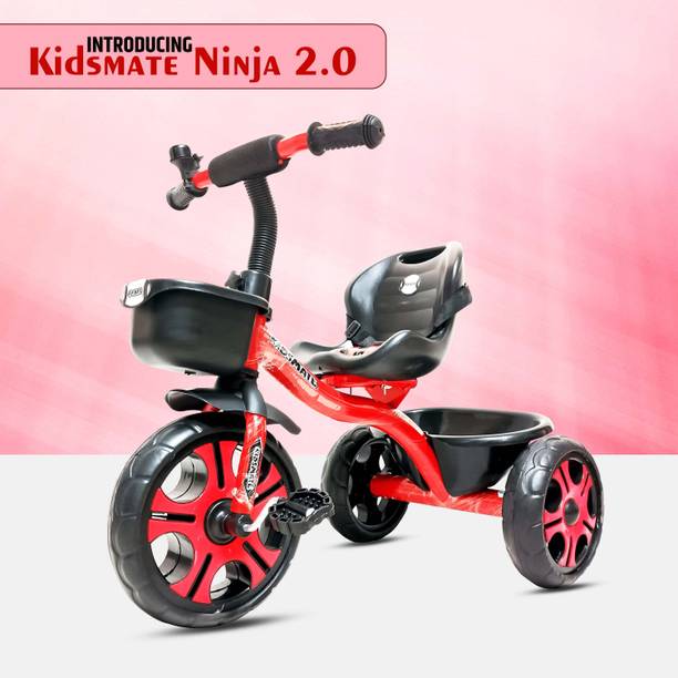 Kidsmate Ninja 2.0 Plug N Play Tricycle Durable with St...