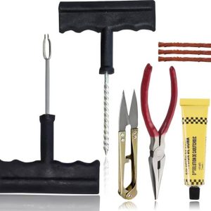 Auto MT Tubeless Tyre Puncture Repair Kit with Plier, C...