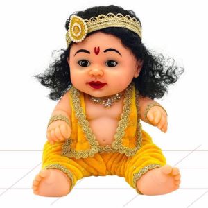 Kanha kothi Krishana Doll Spiritual Gift for Kids & Bir...