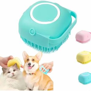 Petfun Pet Shampoo Brush - Gentle & Effective Grooming ...