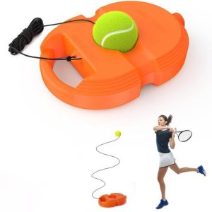SHARPNAL Tennis Practice Rebounder Equipment Training T...