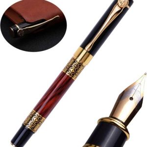 SHOPONIL Luxury Fountain Pen Set, Includes 2 Ink Cartri...