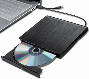 VOOCME External CD/DVD Drive, USB 3.0 Portable CD/DVD +/-RW Drive Slim External DVD Writer