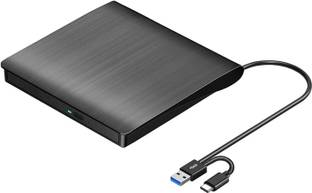 Sancy External DVD Drive USB 3.0 Type-C USB-C Portable CD DVD External DVD Writer